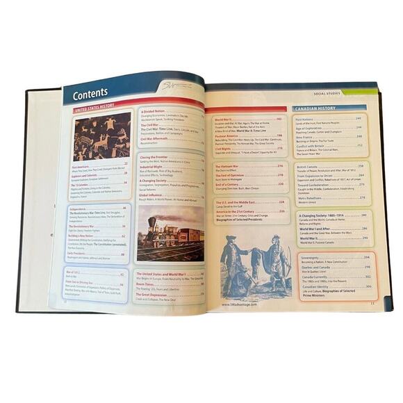 Southwestern Advantage Social Studies & Language Hardcover Textbook - Picture 4 of 9
